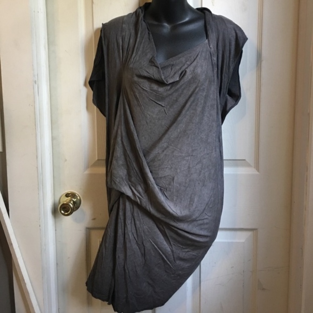 All saints mini dress tunic jersey 10uk